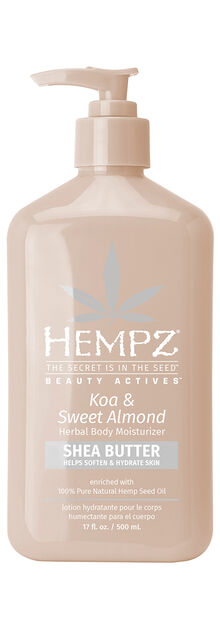 Hempz Koa & Sweet Almond Smoothing Herbal Body Moisturizer Hempz Koa & Sweet Almond Smoothing Herbal Body Moisturizer